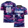 Custom Gray Neon Green-Black Sublimation Soccer Uniform Jersey